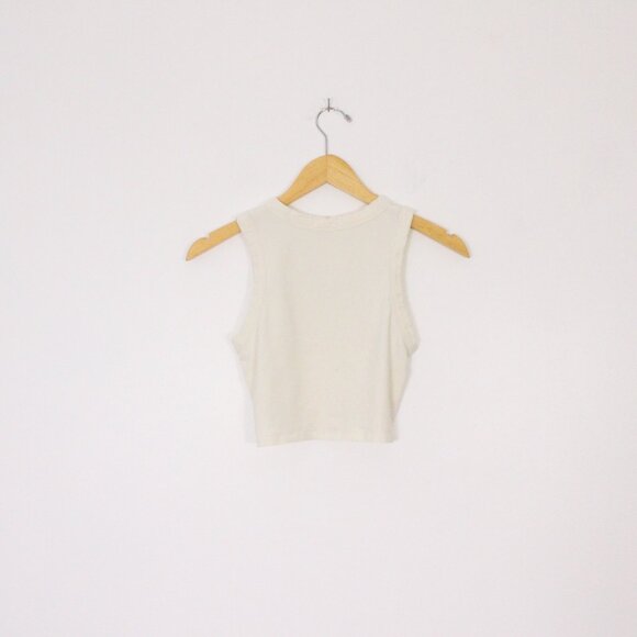 *Ardene Graphic Ultra-Cropped Muscle Tank Top - Picture 7 of 8